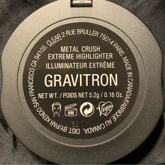 Kat Von D Metal Crush Extreme Highlighter Full Size shade “Gravitron” - Picture 2 of 7